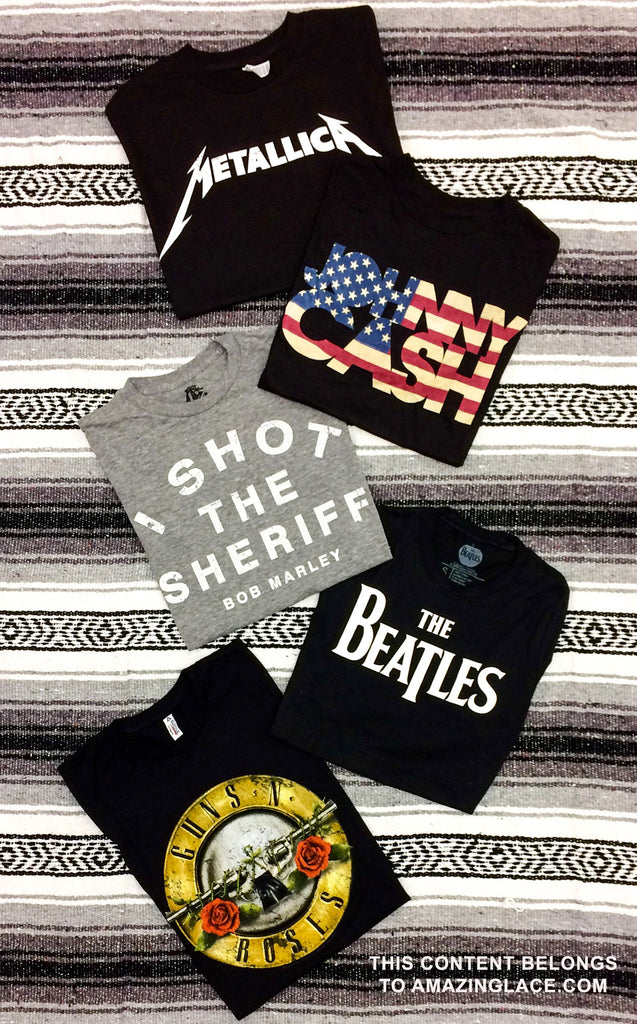 ROCK OUT with our Newest Band Tees!