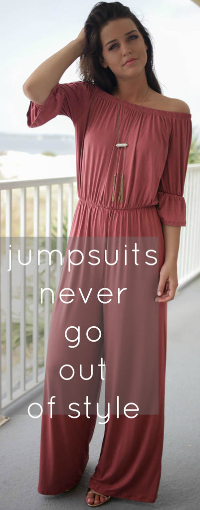 Jumpsuits Never Go Out Of STYLE!