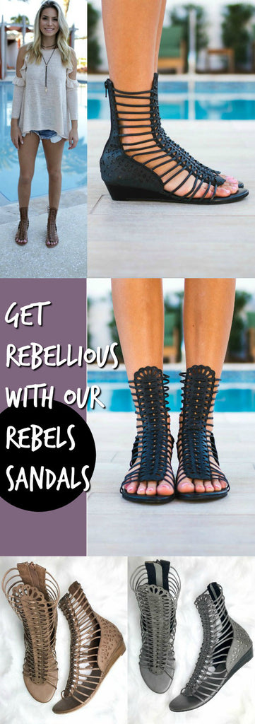 Get Rebellious With Our Rebels Sandals
