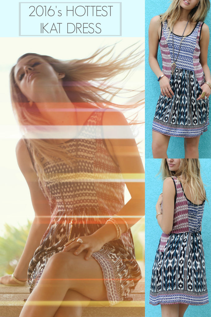 2016's Hottest Ikat Dress