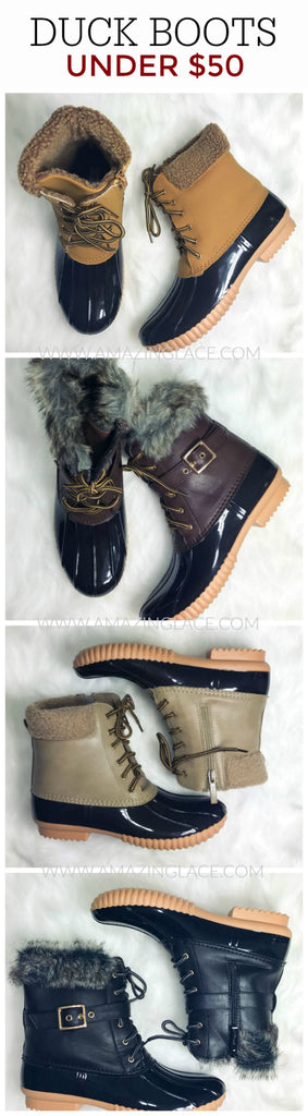 Weather Wonderland Duck Boots Are IN!!!