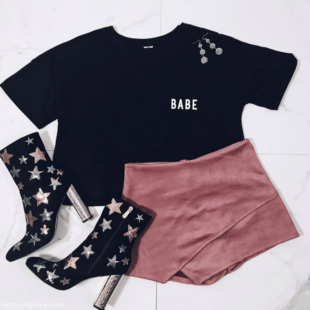 BABE TOP OUTFIT