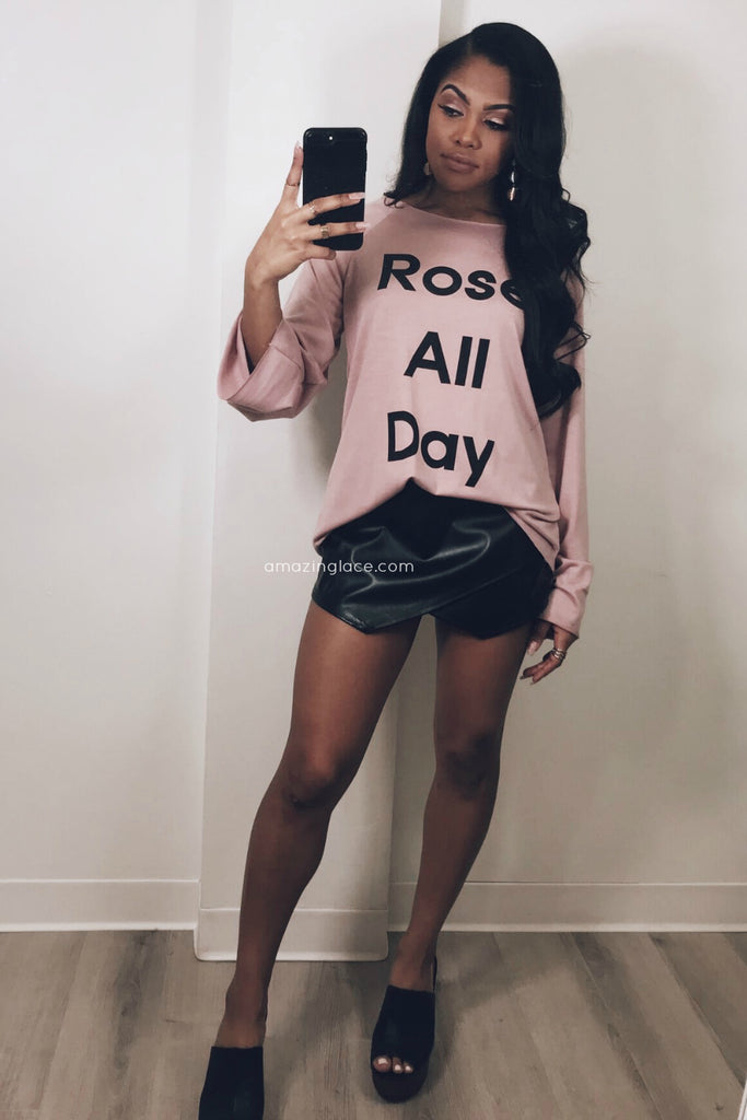 ROSE' ALL DAY TOP OUTFIT