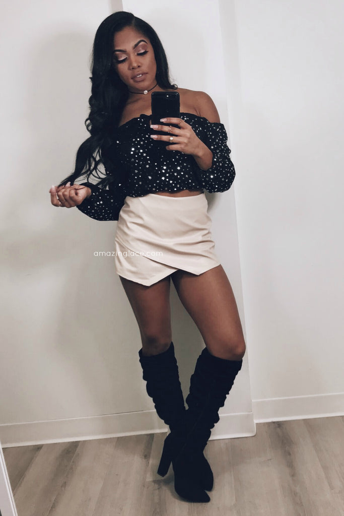 STAR CROP TOP AND SKORT OUTFIT