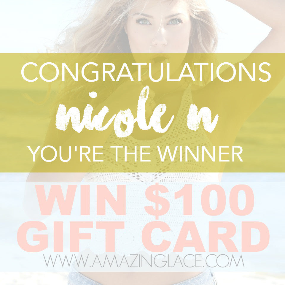 AMAZING LACE SPRING WARDROBE CONTEST II APRIL 2016