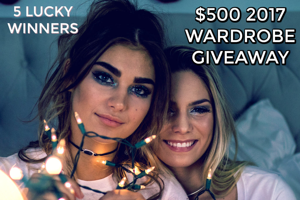 $500 2017 WARDROBE GIVEAWAY