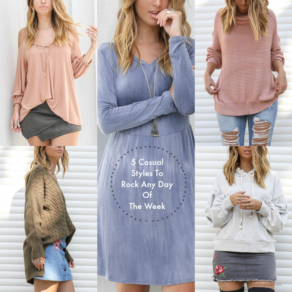 5 Casual Styles To Rock Any Day Of The Week