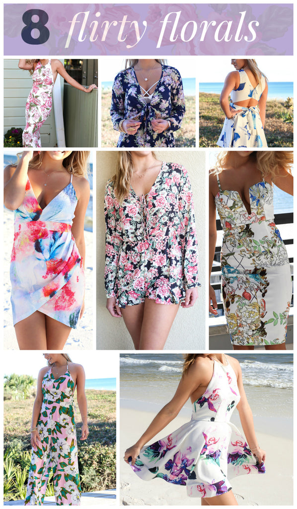 8 Flirty Florals