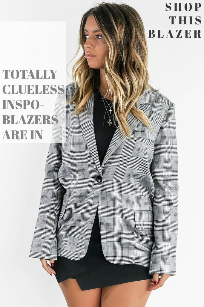 TOTALLY CLUELESS - The Blazer Trend!