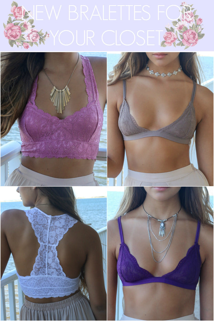 New Bralettes For Your Closet