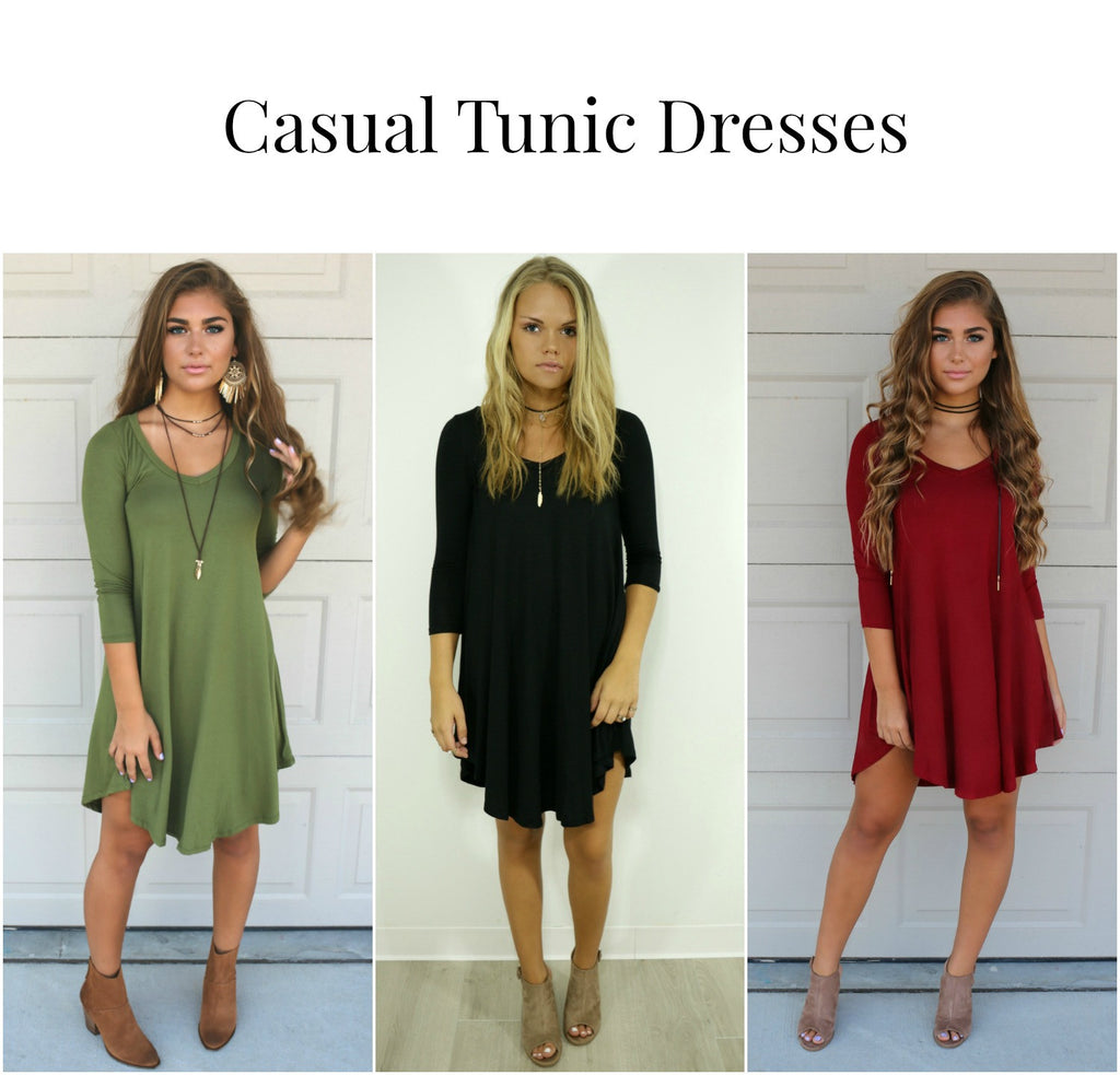 Casual Tunic Dresses