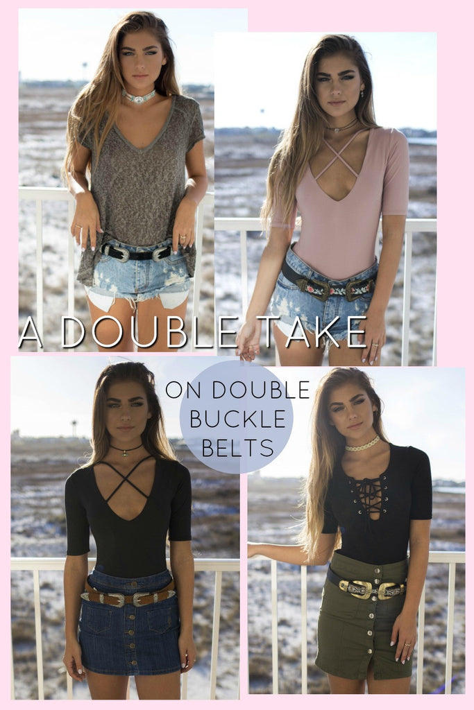A Double Take On Double Buckle Belts