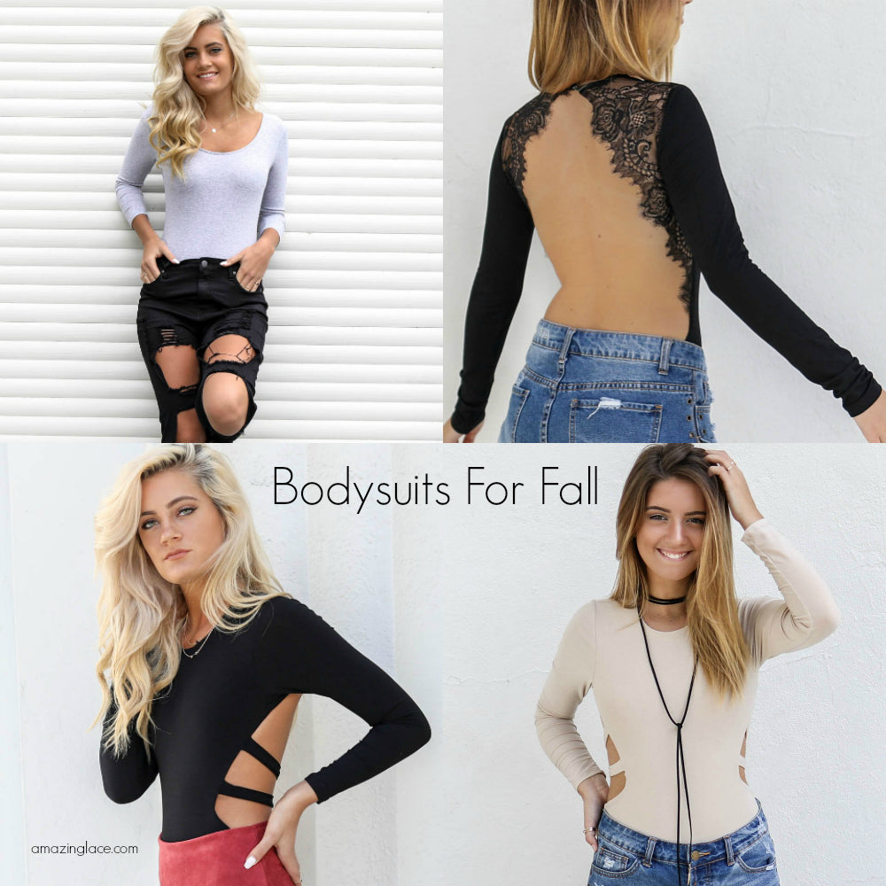 Long Sleeve Bodysuits For Fall