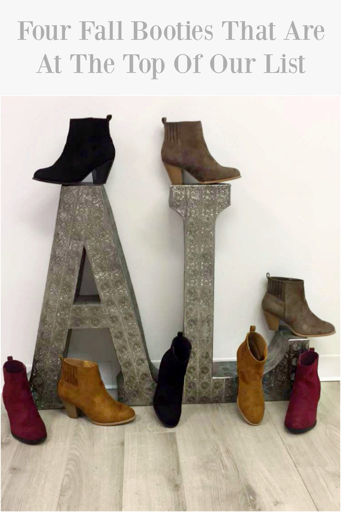Four Fall Booties That Are At The Top Of Our List