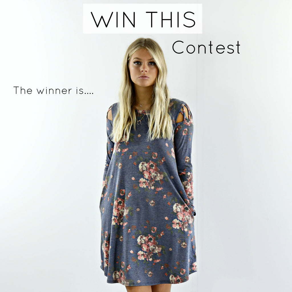Contest Winner - Catch Feels Dress