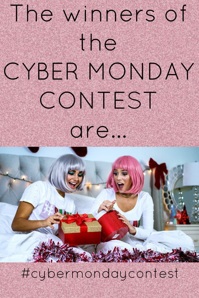 $500 Cyber Monday Contest Winners!!!