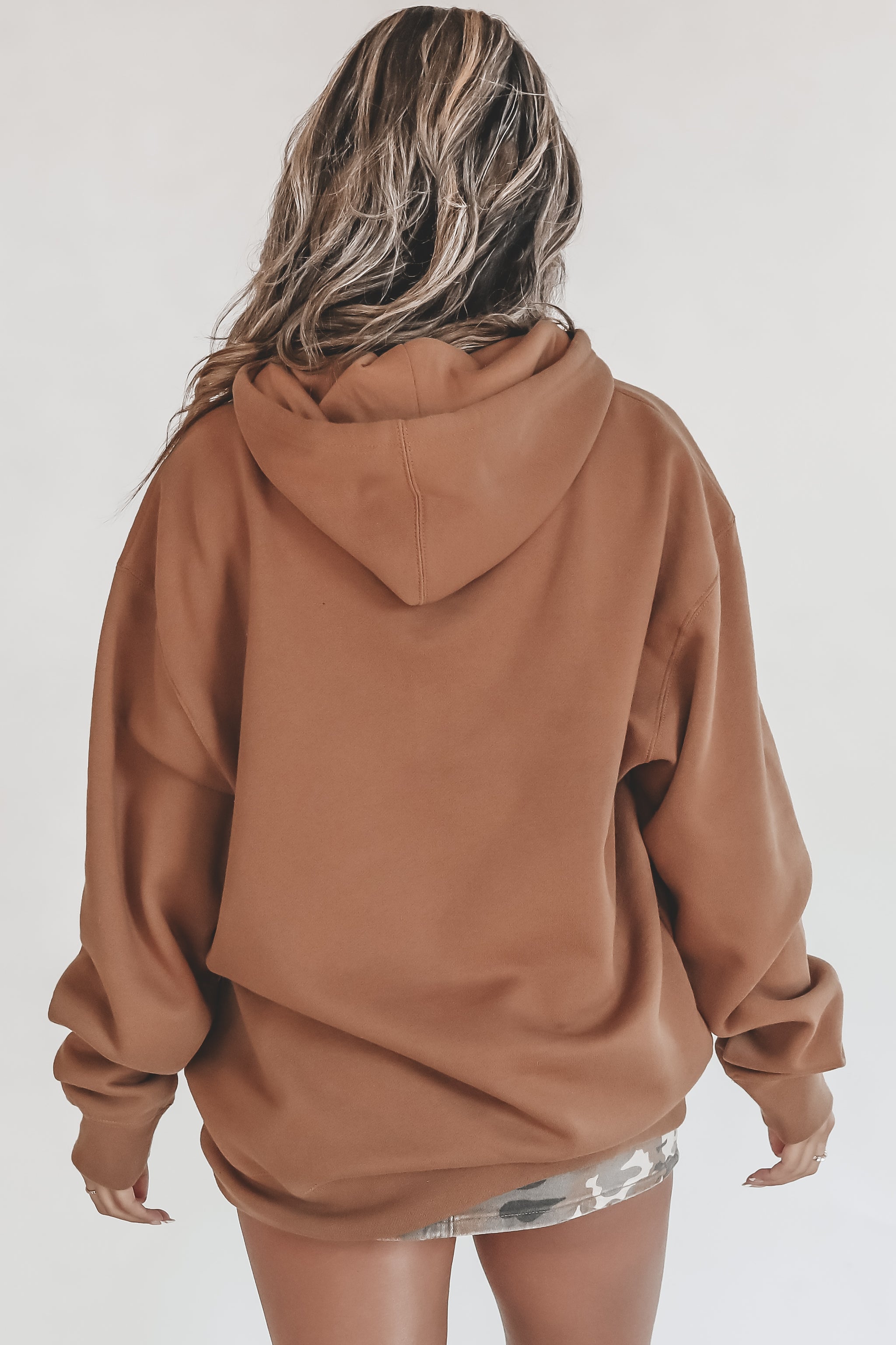 SALSATION Wear　フーディ　Light Brown　サイズS Darlin' Western Saddle Brown Hooded Sweatshirt – Amazing Lace