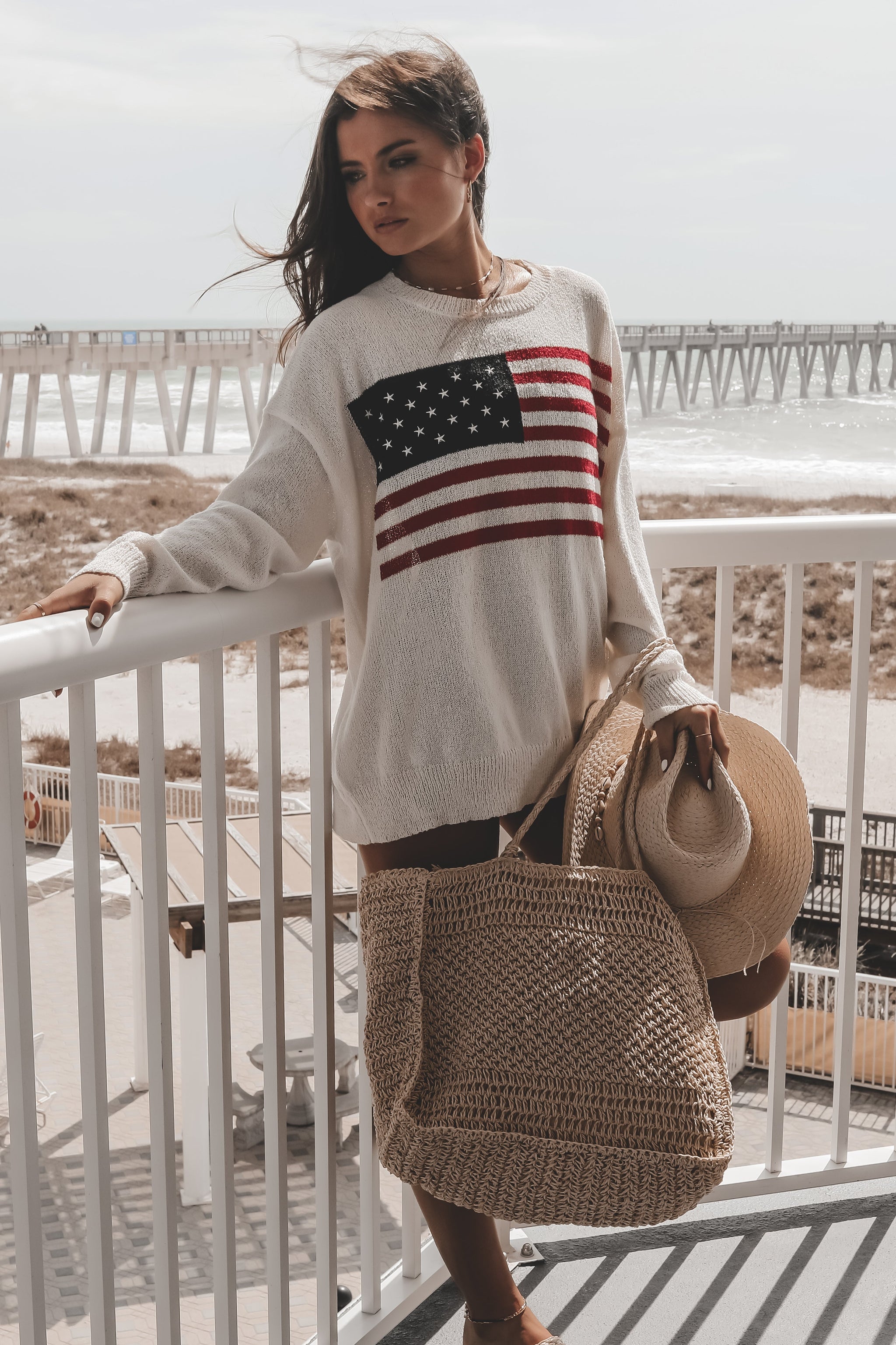 DEAL American Cutie Lightweight Flag Sweater – Amazing Lace DEAL American Cutie Lightweight Flag Sweater – Amazing Lace