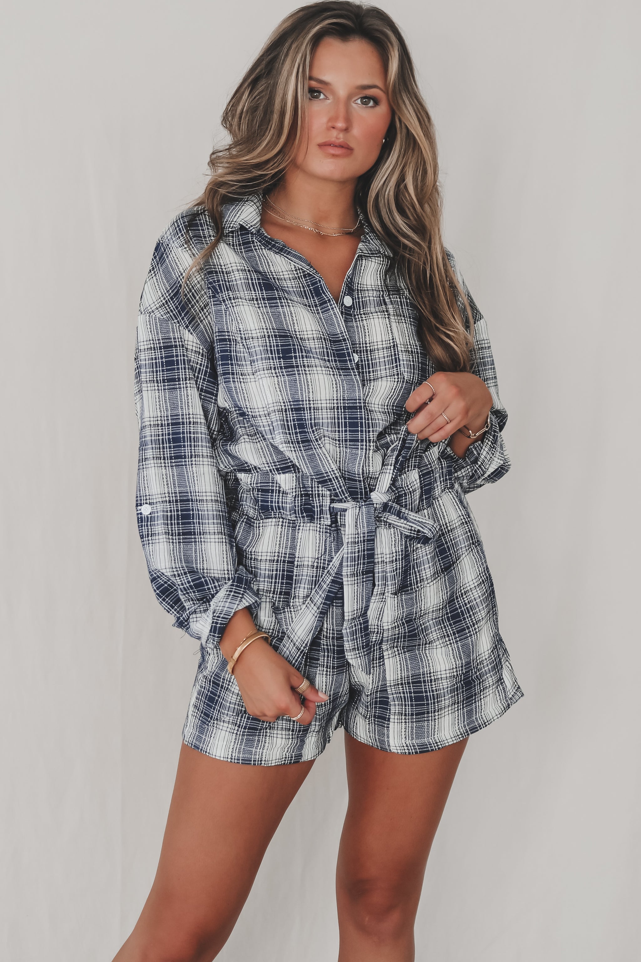 Flannel romper shop