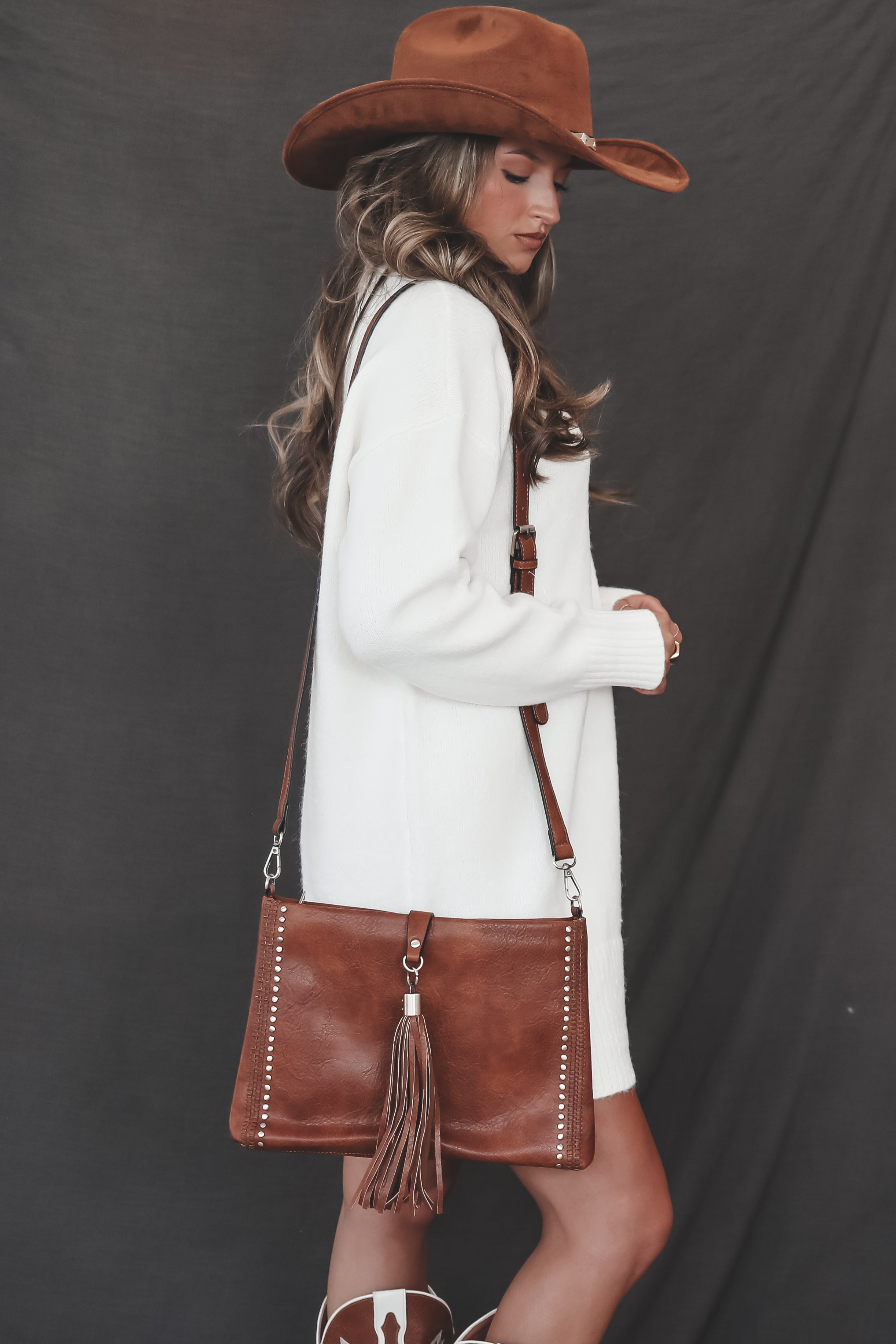 Close To You Cream Sweater Dress Amazing Lace