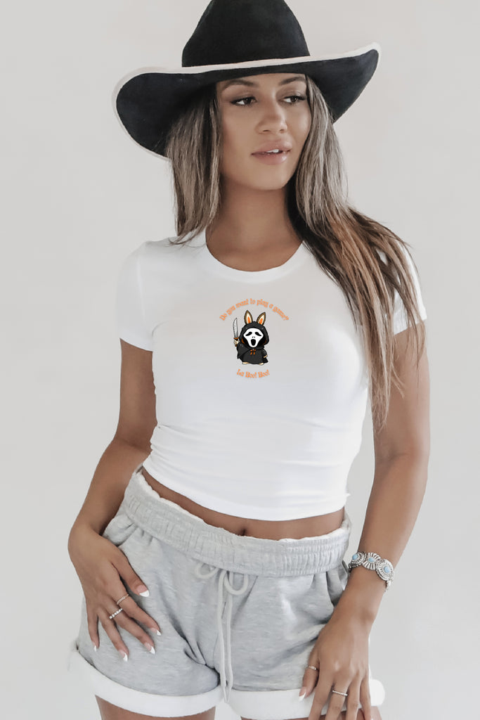 Halloween La Boo Boo baby tee 