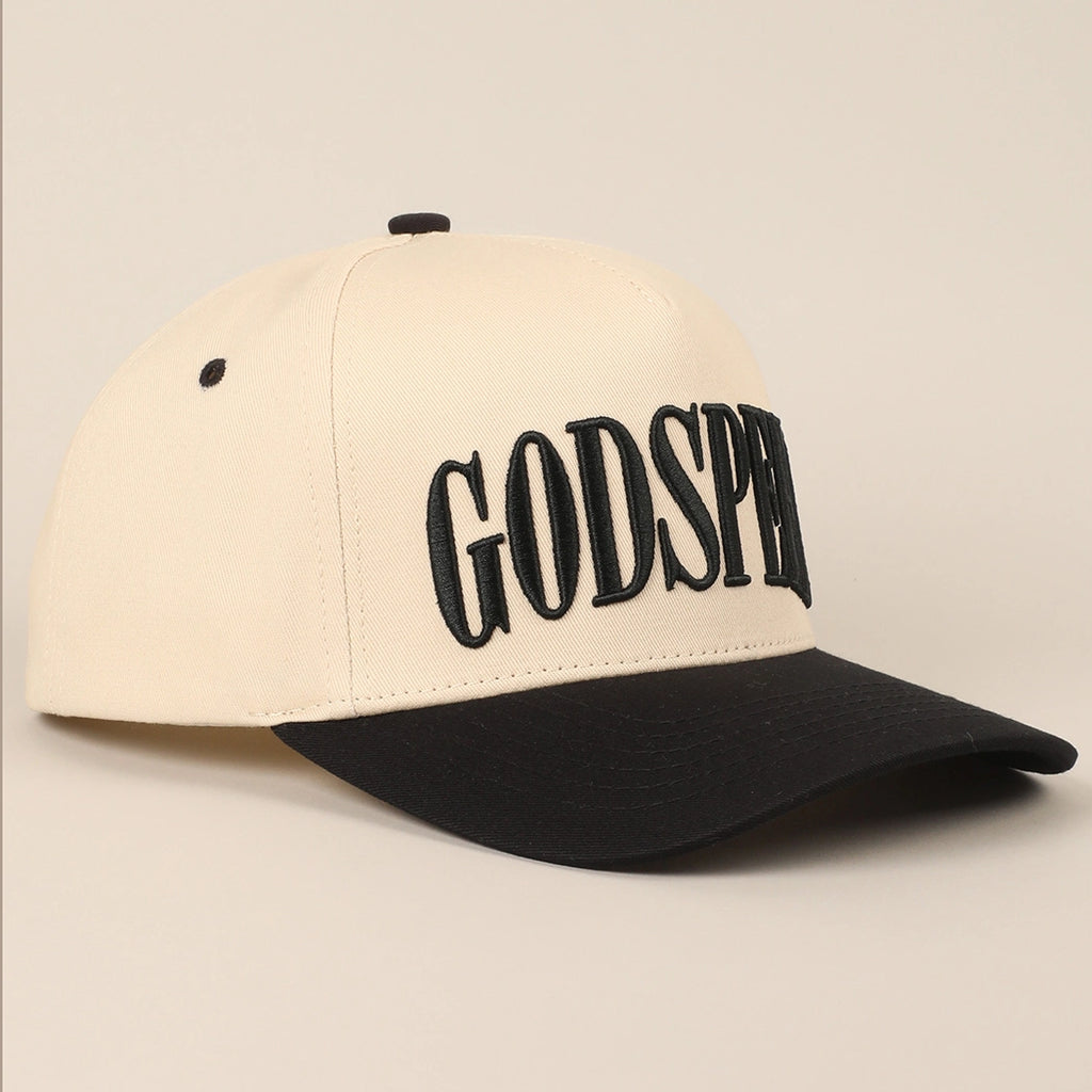 Embroidered god speed SnapBack hat