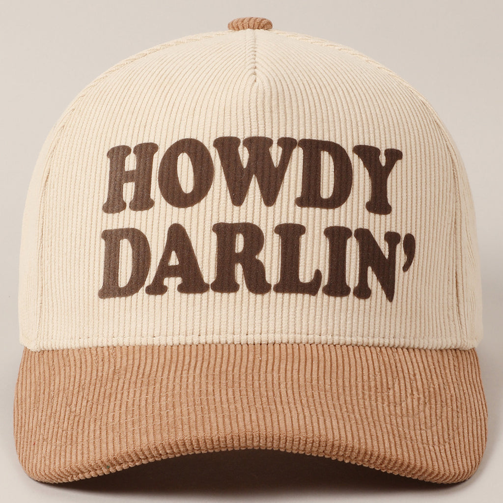 Howdy Darlin’ trucker hat 
