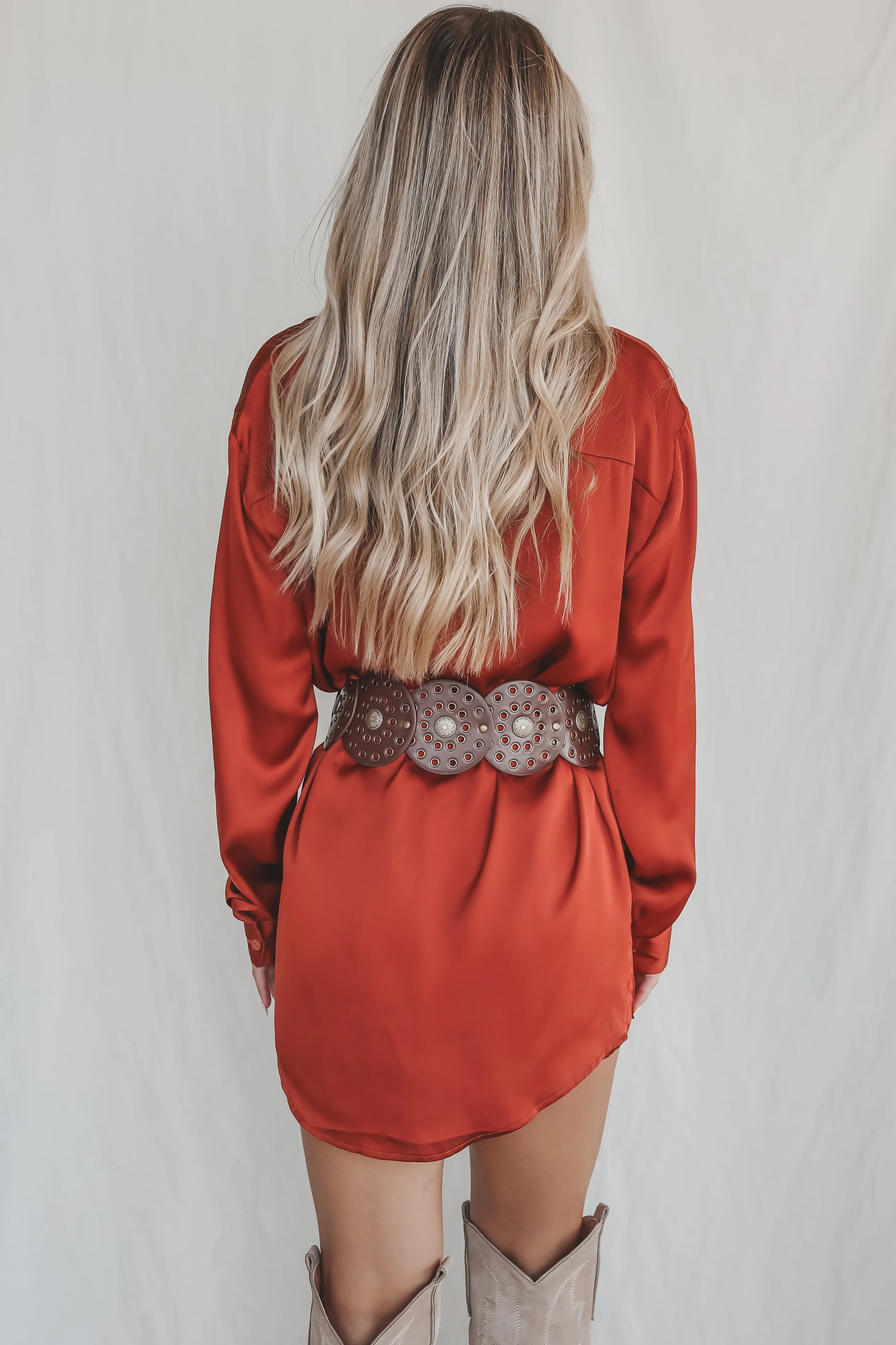 satin button up romper dress Giving Beverly Hills Satin Button Up Romper Dress
