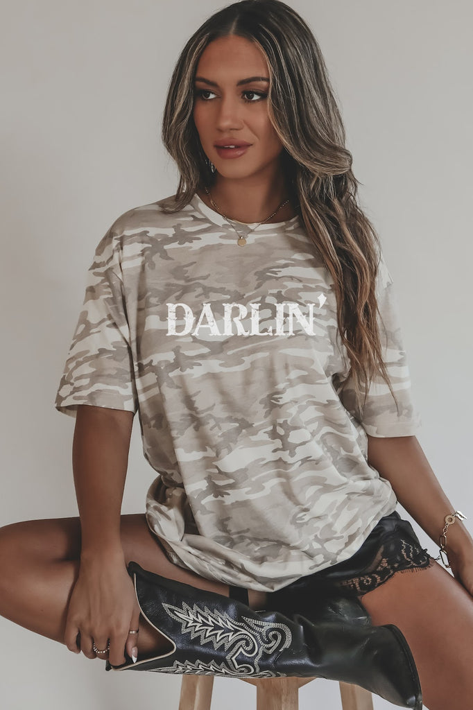 Darlin Camouflage T-shirt 