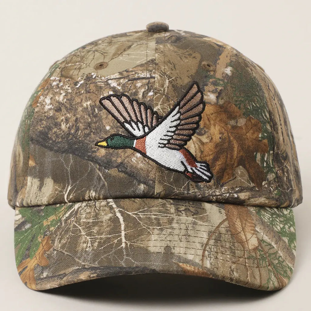 Duck mallard Camo trucker hat 