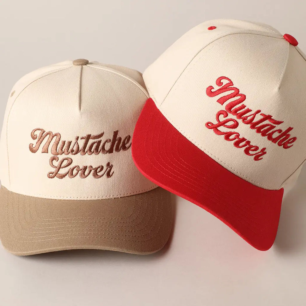 Embroidered trucker hat 