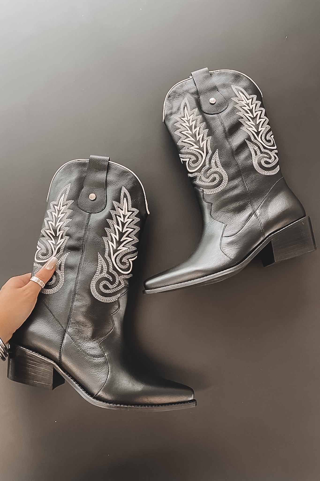 Faux Leather Forever 21 Cowgirl Boots Cowboy Boots Forever 21