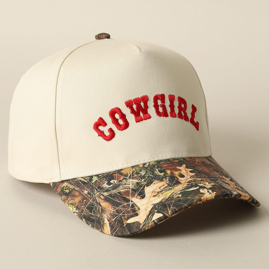Cowgirl trucker hat 