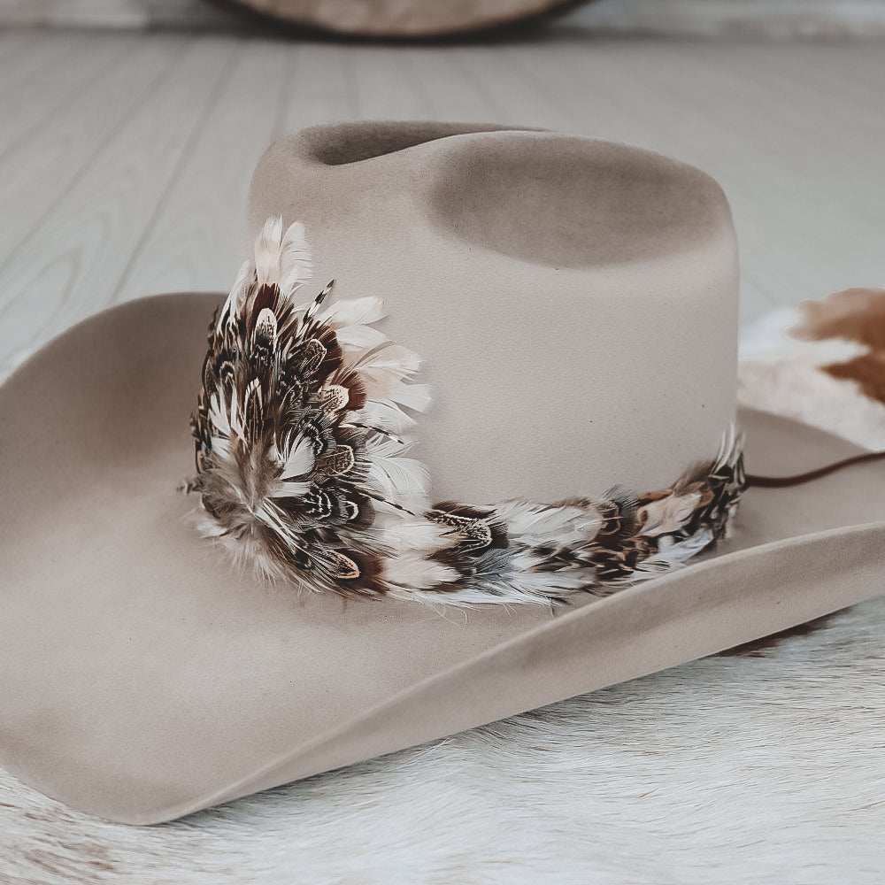 Feather Western Hat 
