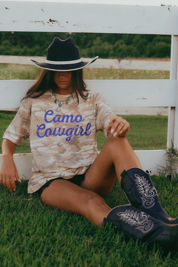 Camo Cowgirl shirt 