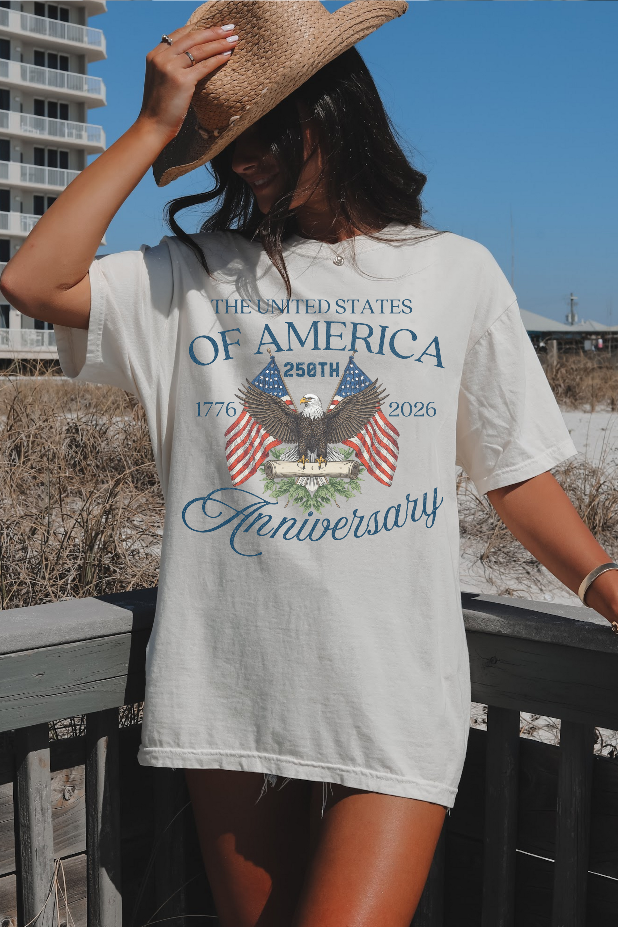 American Anniversary Tee – Amazing Lace