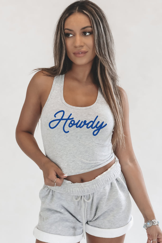Kentucky wildcats college game day crop tank top 