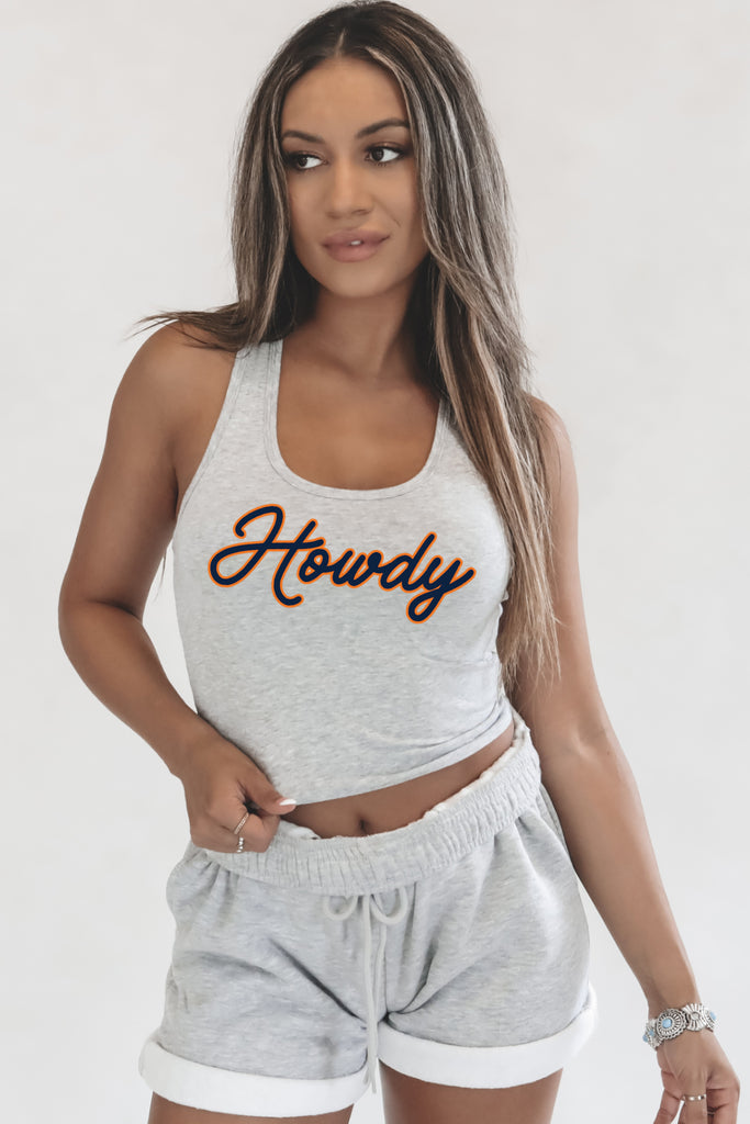 Cute auburn college game day tank top 