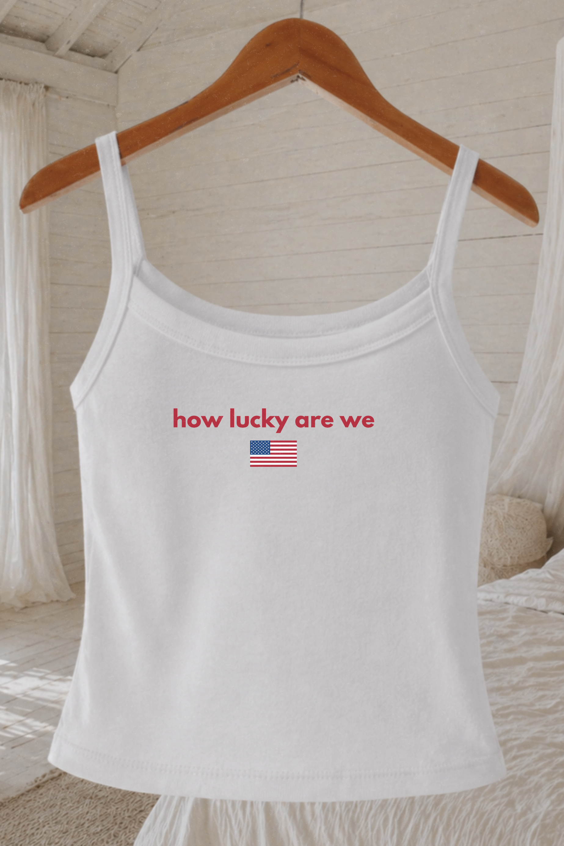 How Lucky USA Flag Tank – Amazing Lace How Lucky USA Flag Tank – Amazing Lace