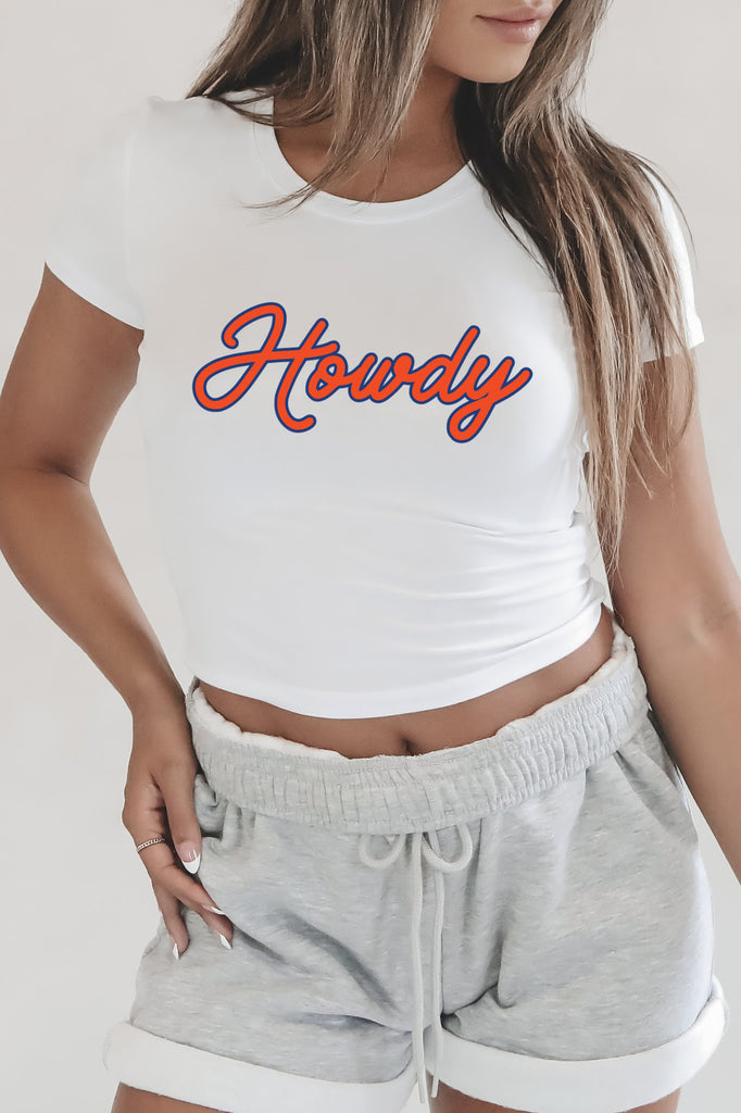 Cute university of Florida gators college game day baby tee 