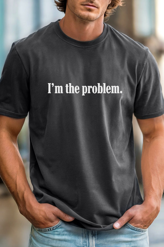 I’m the problem men’s comfort color matching country concert tee 