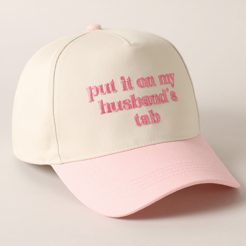 Funny husband and wife trucker hat 