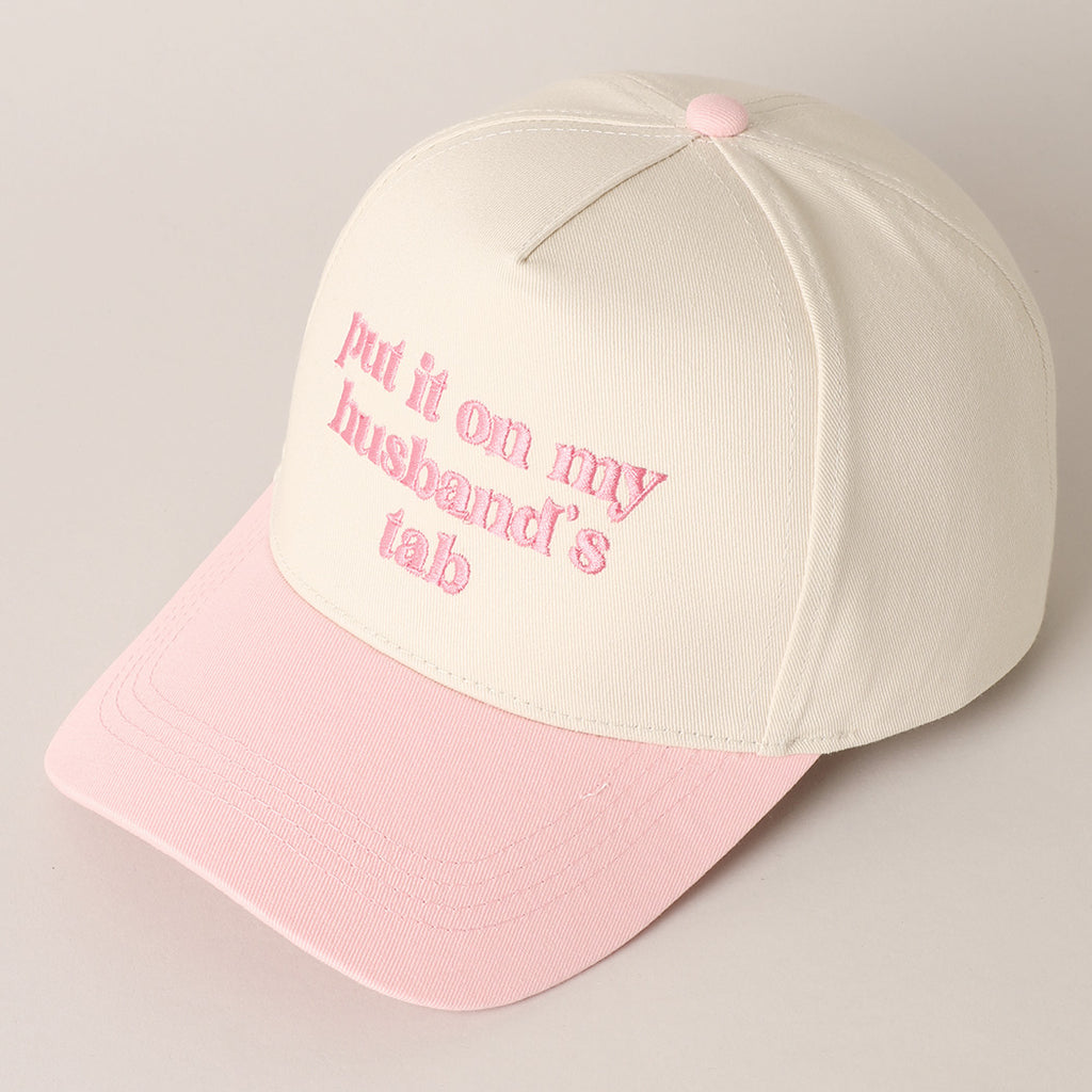 Husbands tab trucker hat 