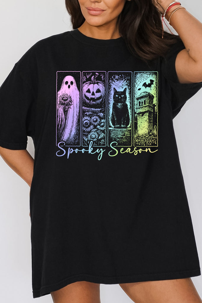 Spooky Season Comfort Colors Halloween T-shirt 