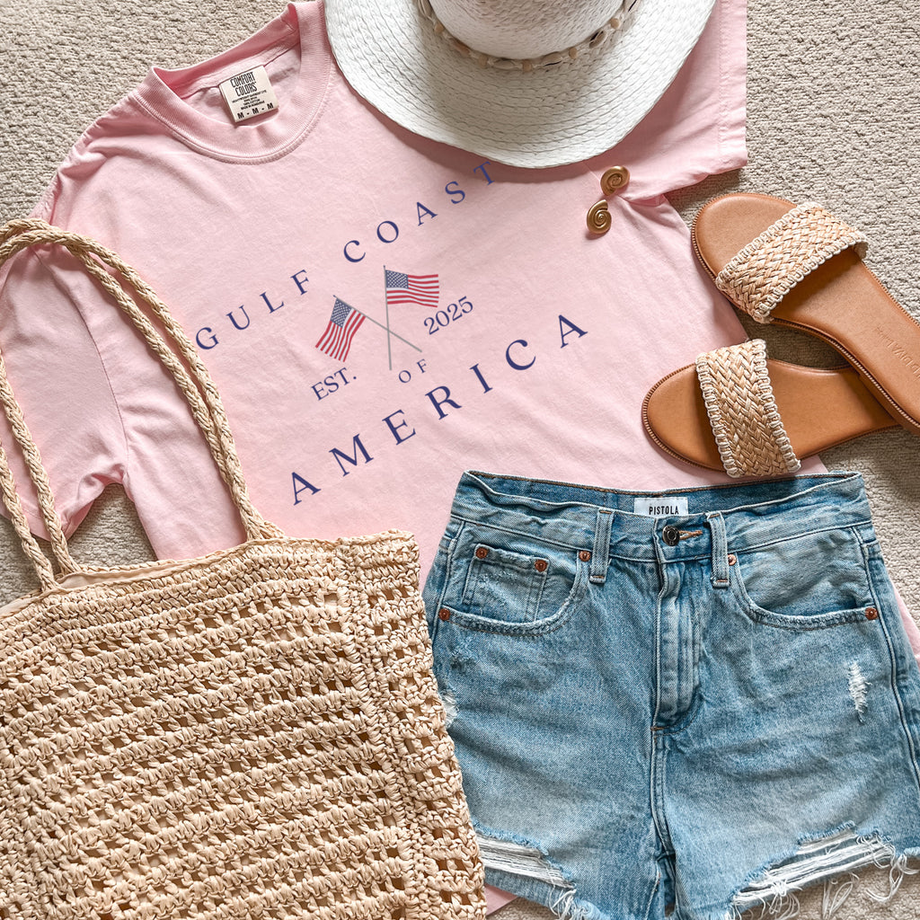 gulf coast of america shirt comfort colors tee