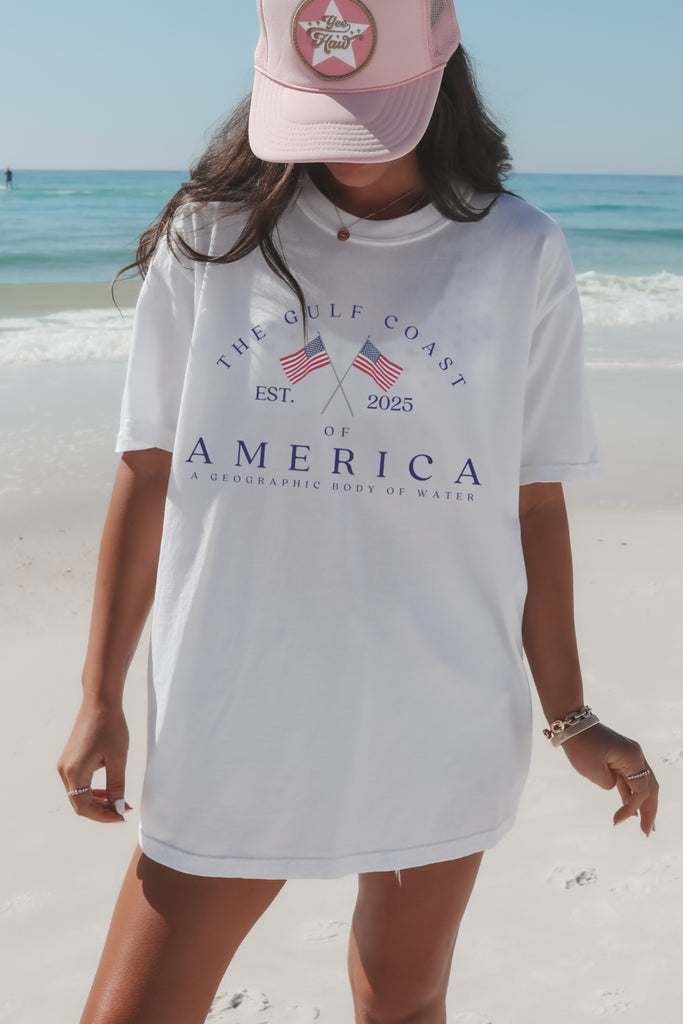 Gulf coast of America t-shirt comfort colors tee 