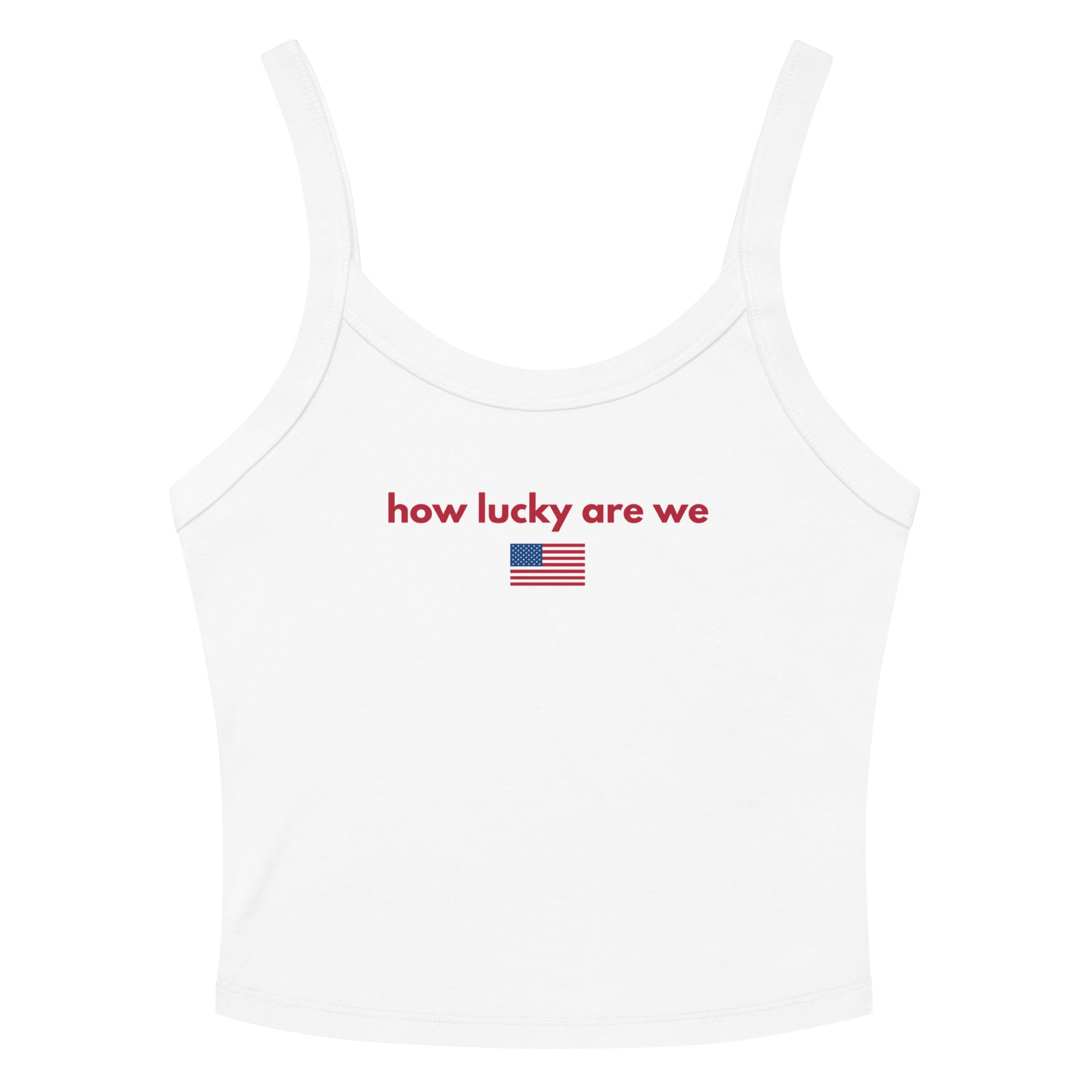 How Lucky USA Flag Tank – Amazing Lace